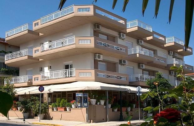 Harisis Apartments Olympiakí Aktí Rum bild